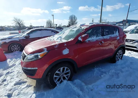 2014 Kia Sportage Lx из США, поврежденный, VIN KNDPB3AC4E7578622